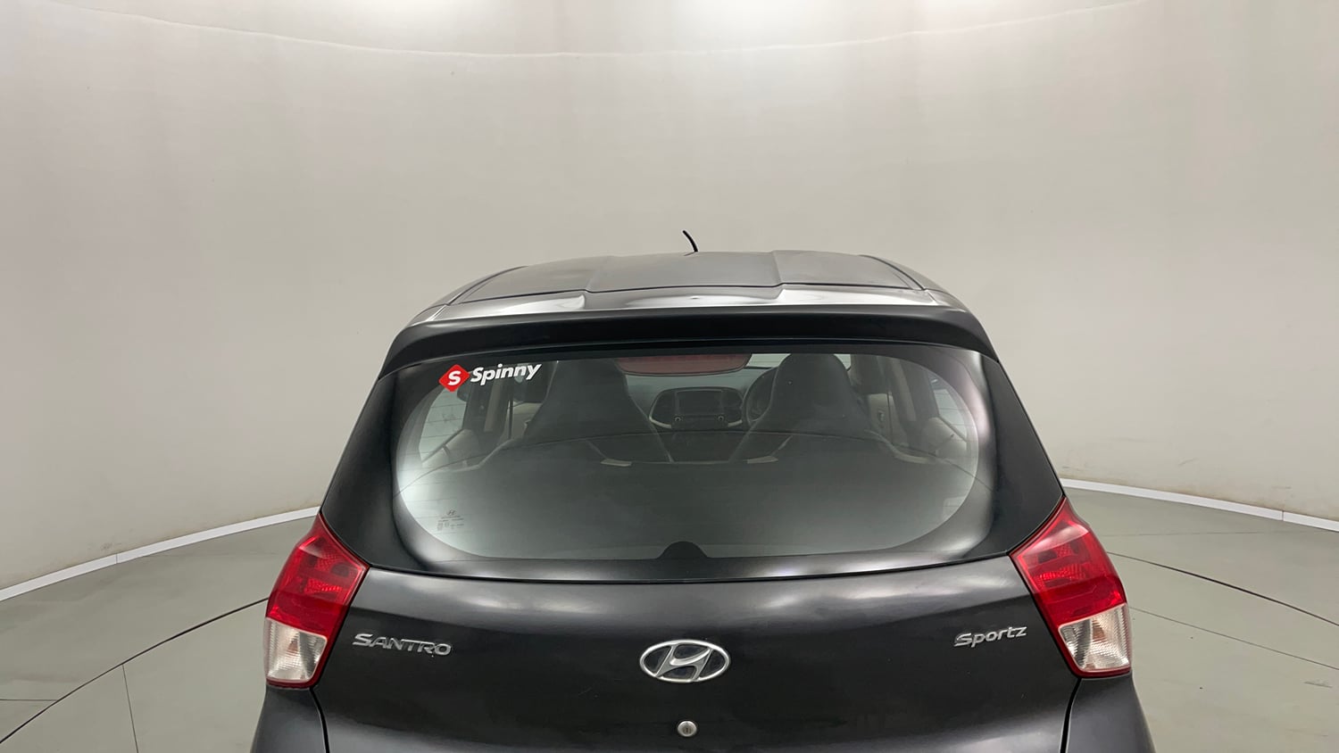 Used 2019 Hyundai Santro Sportz Petrol+CNG (Outside Fitted) Cng Manual exterior BACK WINDSHIELD VIEW