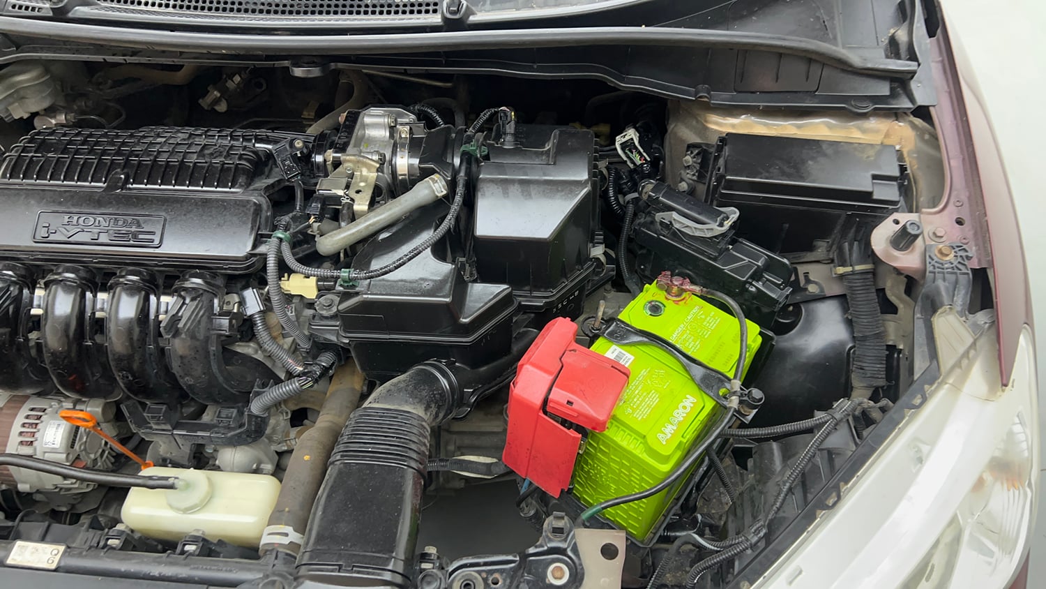 Used 2016 Honda City V Petrol Manual engine ENGINE LEFT SIDE VIEW