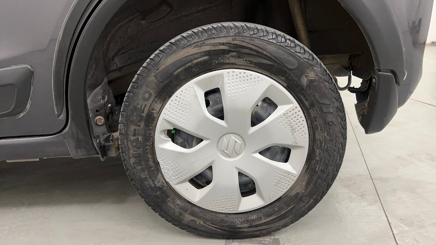 Used 2023 Maruti Suzuki Alto K10 VXi Petrol Manual tyres LEFT REAR TYRE RIM VIEW