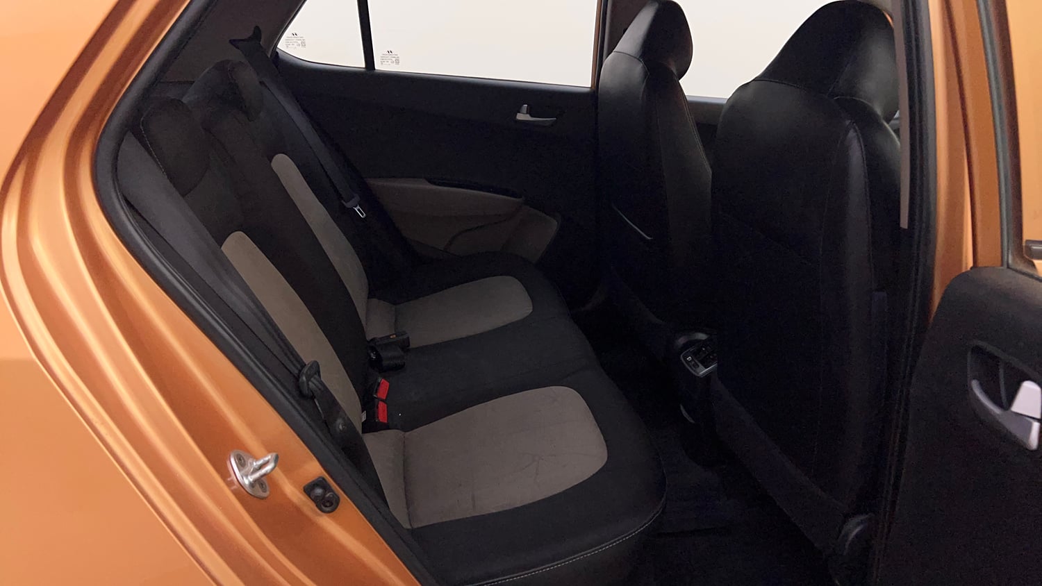 Used 2016 Hyundai Grand i10 Sportz 1.2 Kappa VTVT Petrol Manual interior RIGHT SIDE REAR DOOR CABIN VIEW