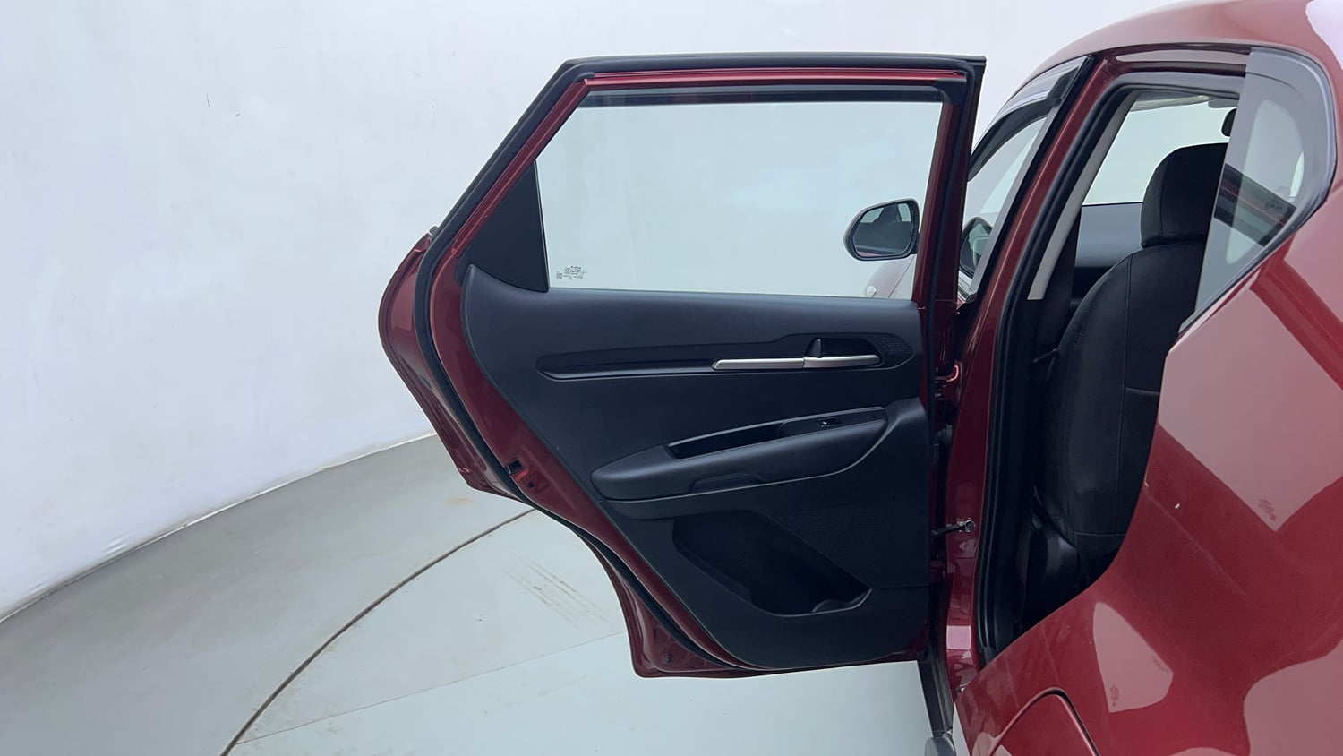 Used 2023 Kia Sonet HTK 1.2 Petrol MT Petrol Manual interior LEFT REAR DOOR OPEN VIEW