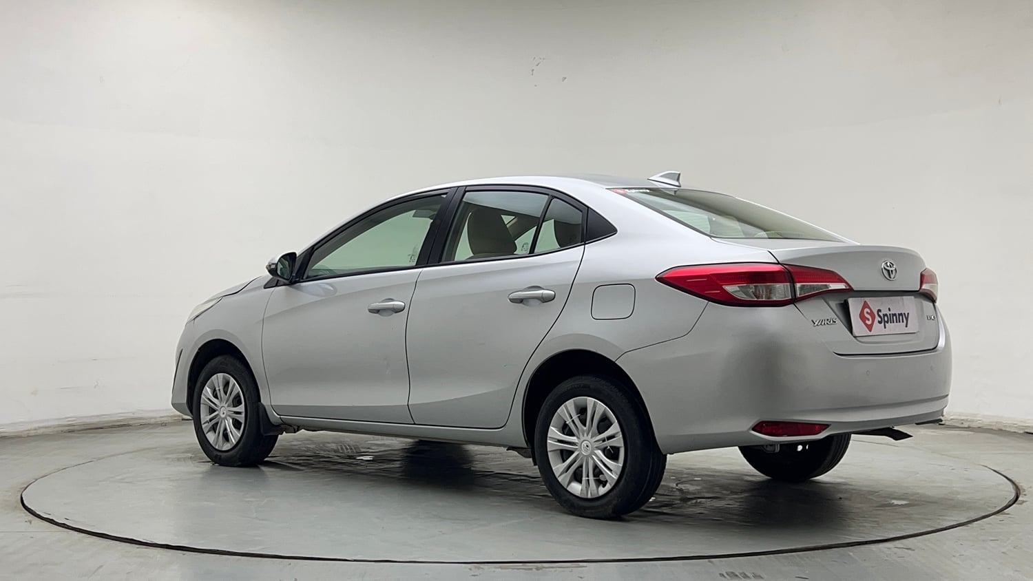 Used 2019 Toyota Yaris G CVT Petrol Automatic exterior LEFT REAR CORNER VIEW