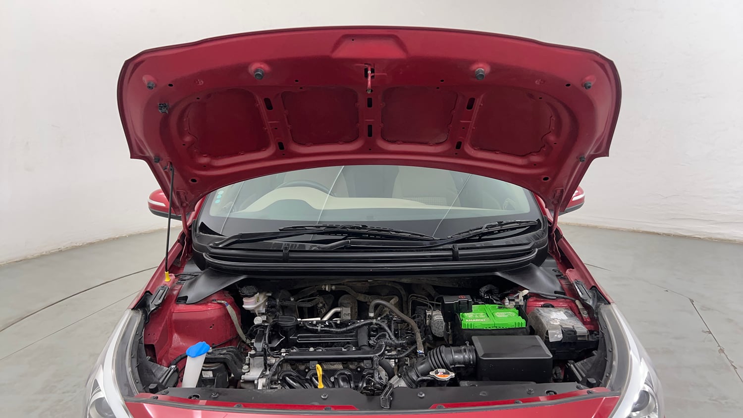 Used 2018 Hyundai Elite i20 Asta 1.2 (O) Petrol Manual engine ENGINE & BONNET OPEN FRONT VIEW