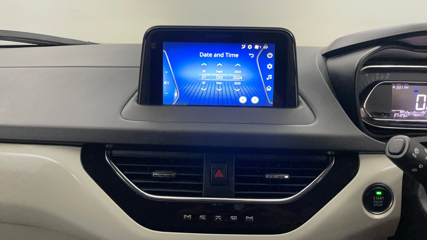 Used 2023 Tata Nexon XZ Plus Petrol Manual top_features Integrated (in-dash) music system