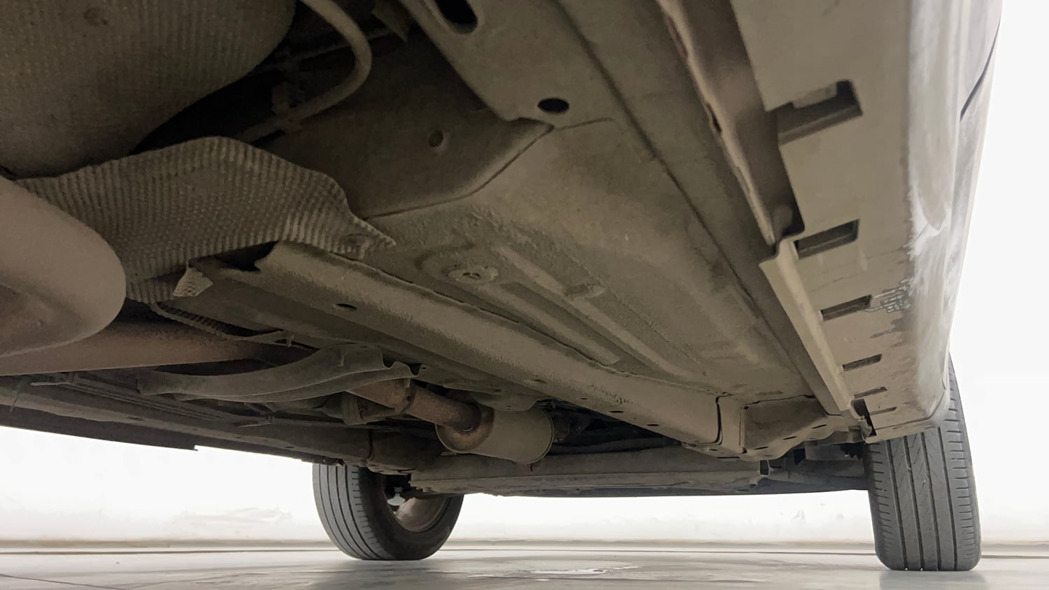 Used 2016 Ford EcoSport Titanium 1.5L Ti-VCT AT Petrol Automatic extra REAR RIGHT UNDERBODY VIEW