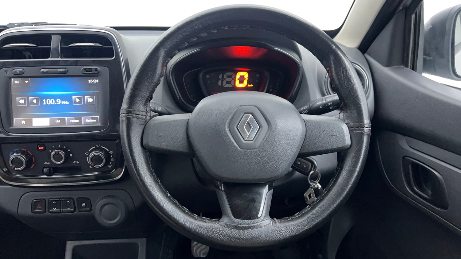 Used 2016 Renault Kwid RXT Petrol Manual interior STEERING VIEW