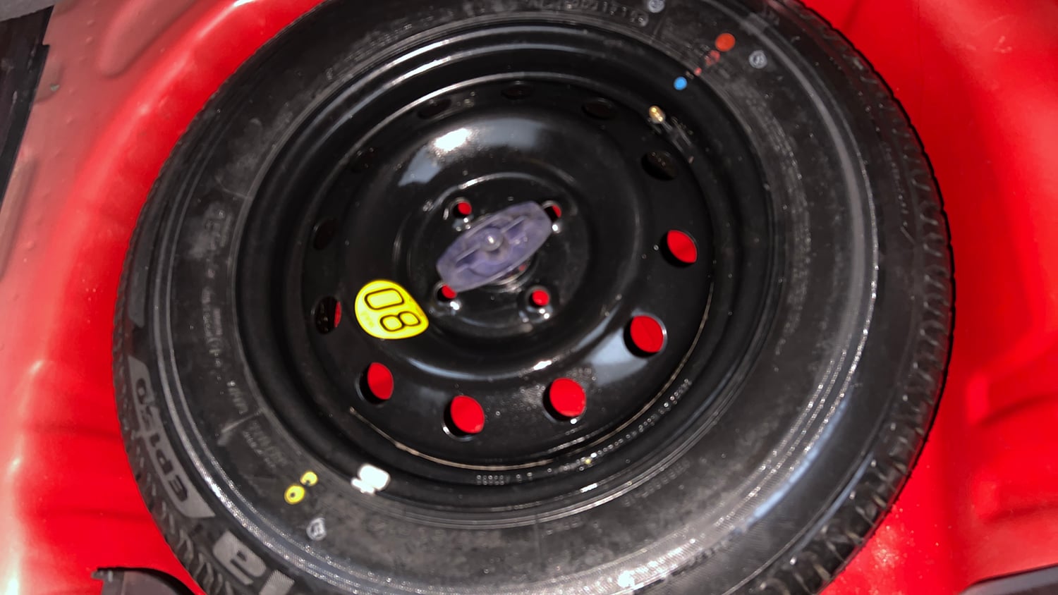 Used 2019 Maruti Suzuki Swift ZXi Petrol Manual tyres SPARE TYRE VIEW