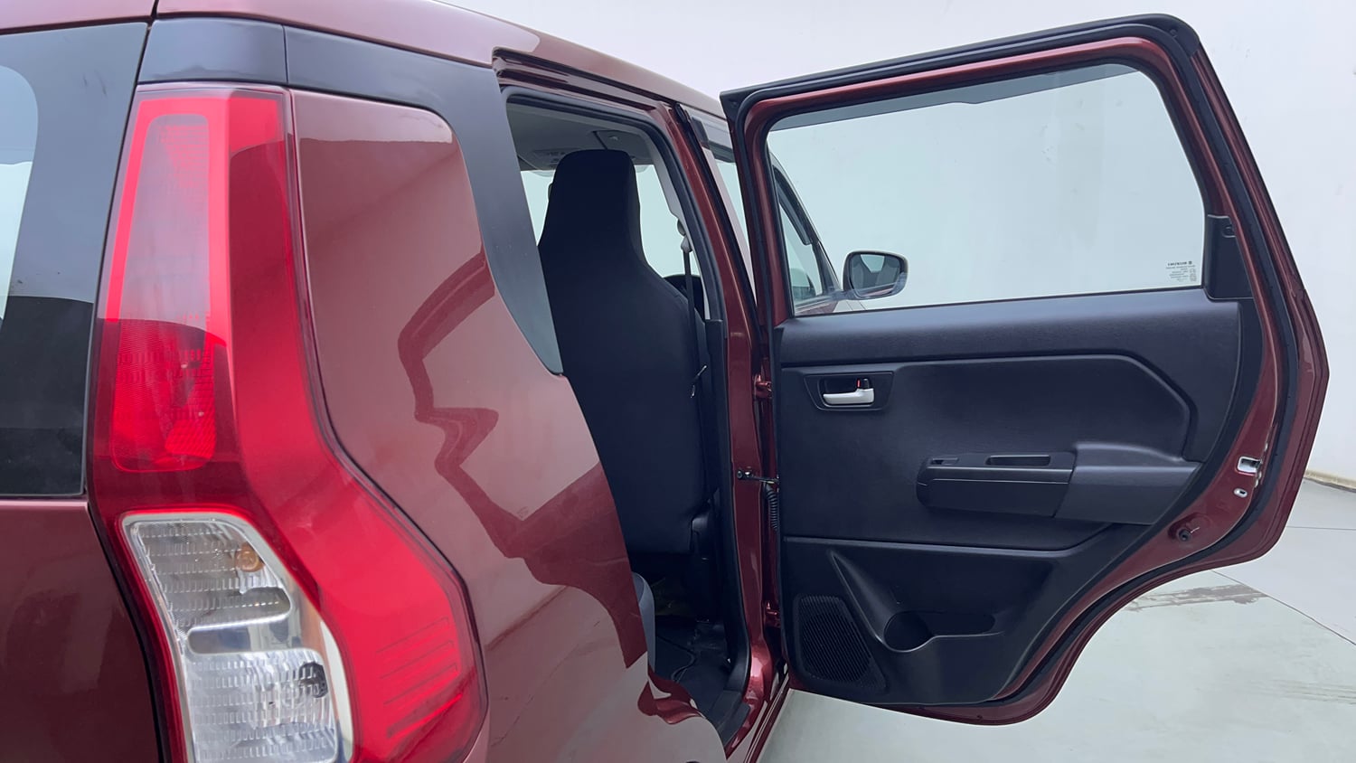 Used 2026 Maruti Suzuki Wagon R VXI 1.0 AGS Petrol Automatic interior RIGHT REAR DOOR OPEN VIEW