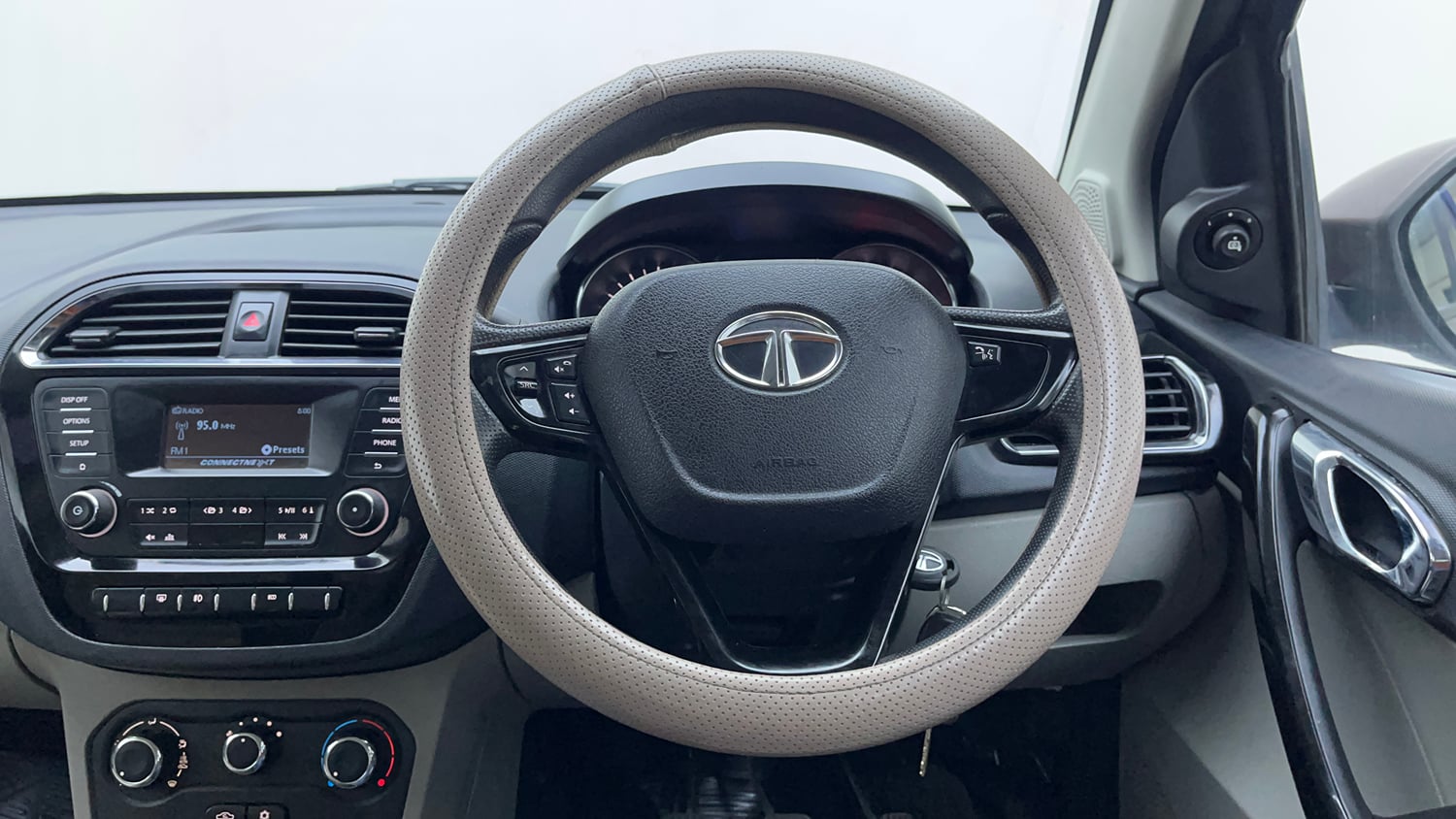 Used 2018 Tata Tiago Revotron XZ Petrol Manual interior STEERING VIEW