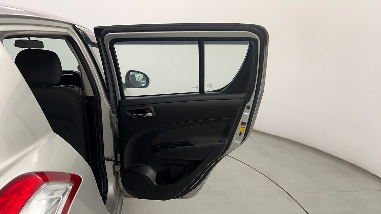 Used 2014 Maruti Suzuki Swift VXi Petrol Manual interior RIGHT REAR DOOR OPEN VIEW