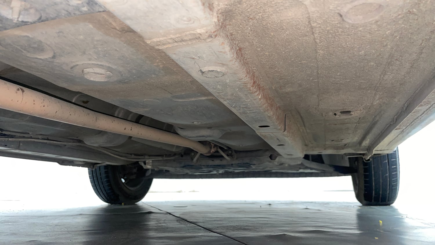 Used 2019 Hyundai Santro Sportz Petrol+CNG (Outside Fitted) Cng Manual extra REAR RIGHT UNDERBODY VIEW