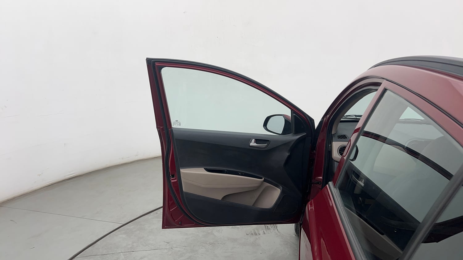 Used 2015 Hyundai Grand i10 Sportz 1.2 Kappa VTVT Petrol Manual interior LEFT FRONT DOOR OPEN VIEW