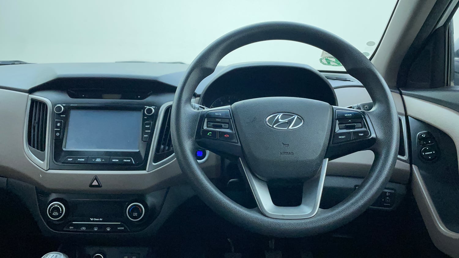 Used 2016 Hyundai Creta 1.6 SX Plus Petrol Petrol Manual interior STEERING VIEW