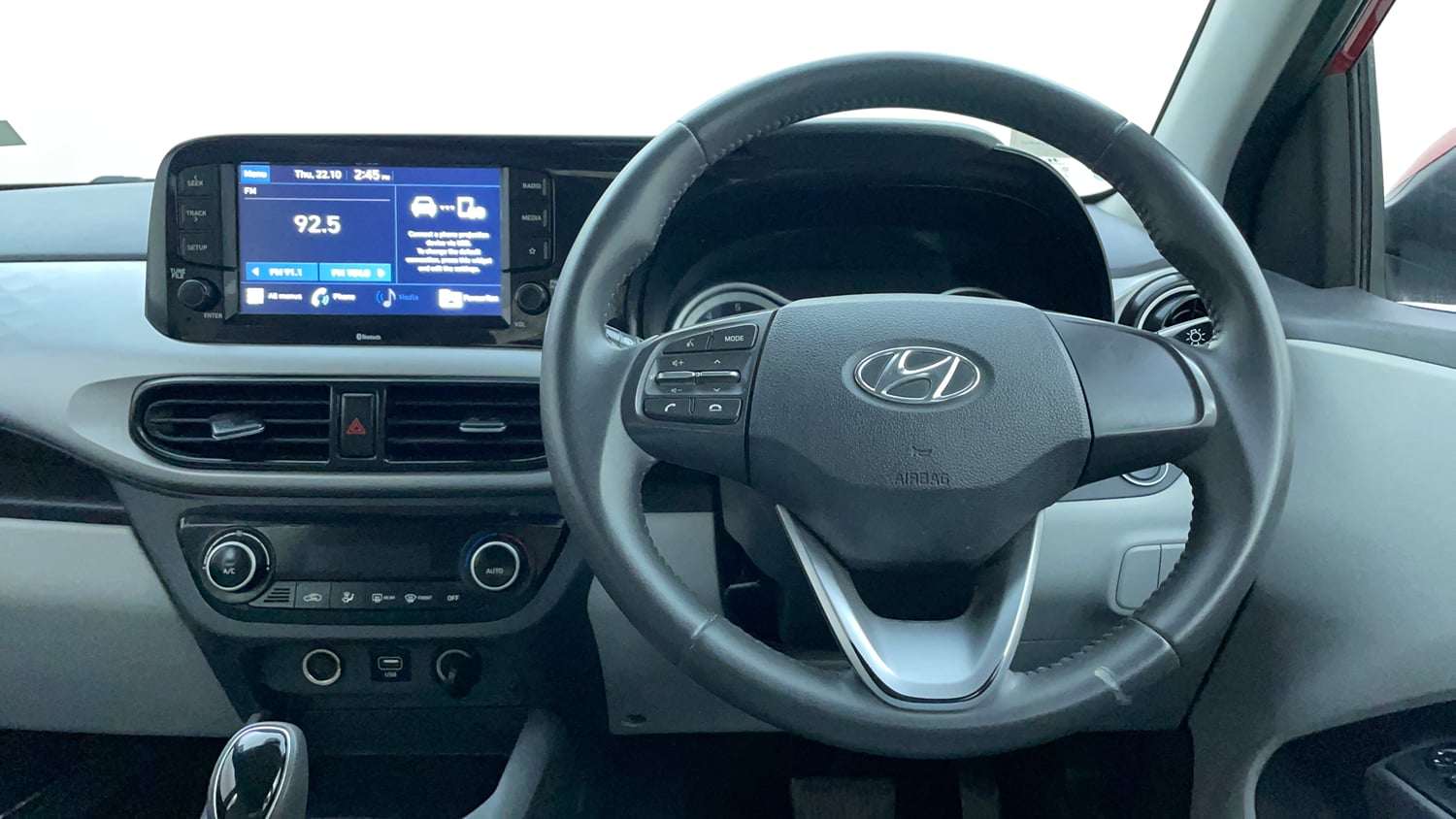 Used 2021 Hyundai Grand i10 Nios Asta AMT 1.2 Kappa VTVT Petrol Automatic interior STEERING VIEW
