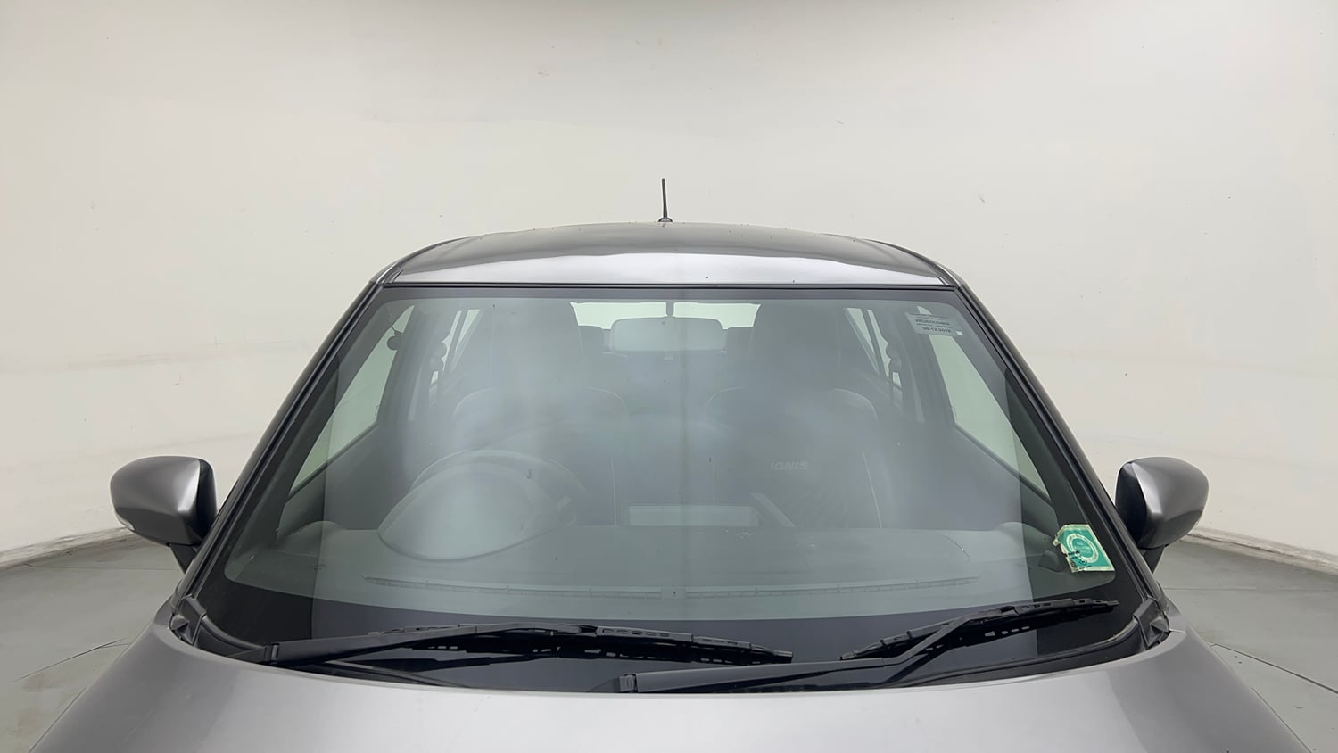 Used 2018 Maruti Suzuki Ignis Delta 1.2 AMT Petrol Automatic exterior FRONT WINDSHIELD VIEW