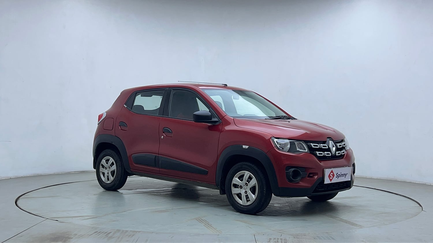 Used 2019 Renault Kwid RXL Petrol Manual exterior RIGHT FRONT CORNER VIEW