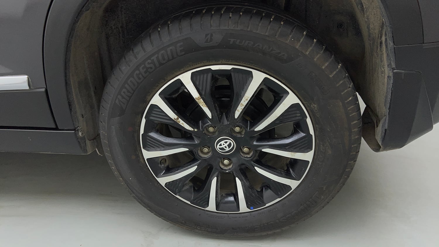 Used 2022 Toyota Urban Cruiser Premium Grade MT Petrol Manual tyres LEFT REAR TYRE RIM VIEW