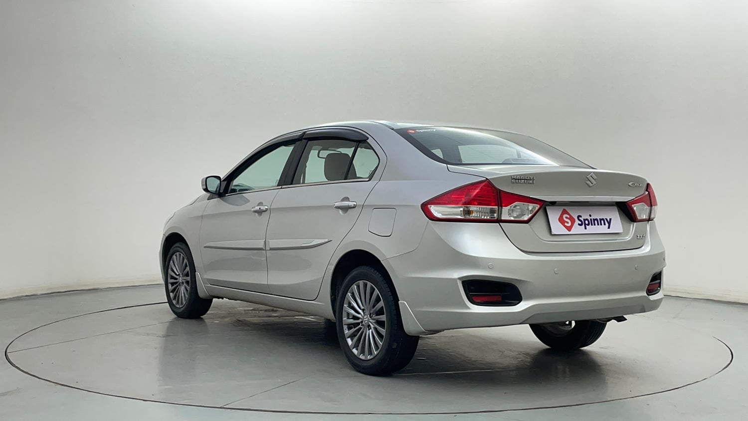 Used 2017 Maruti Suzuki Ciaz ZXi  AT Petrol Automatic exterior LEFT REAR CORNER VIEW