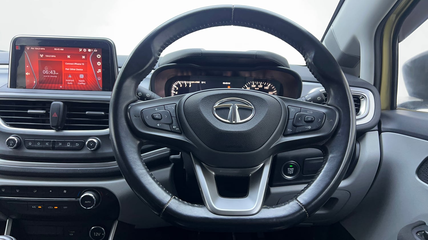 Used 2020 Tata Altroz XZ Petrol Petrol Manual interior STEERING VIEW