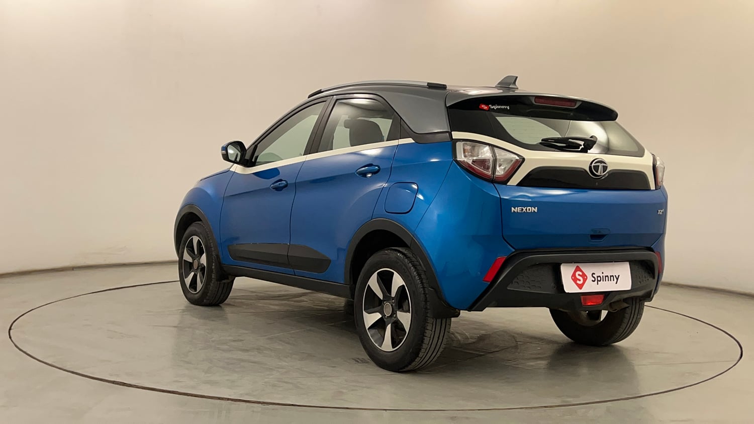Used 2018 Tata Nexon XZ Plus Diesel Diesel Manual exterior LEFT REAR CORNER VIEW