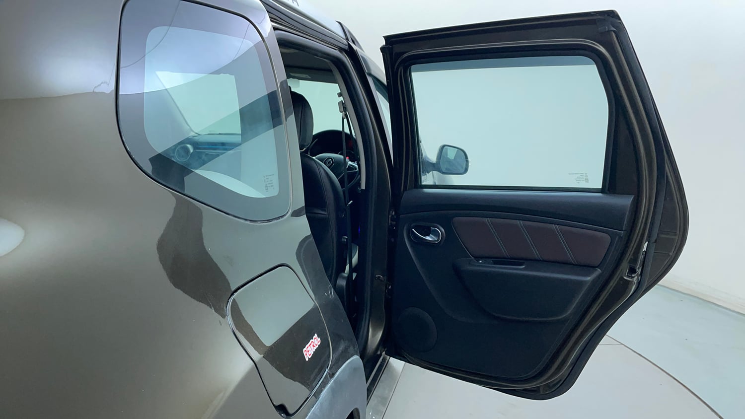 Used 2021 Renault Duster RXZ 1.5 Petrol MT Petrol Manual interior RIGHT REAR DOOR OPEN VIEW