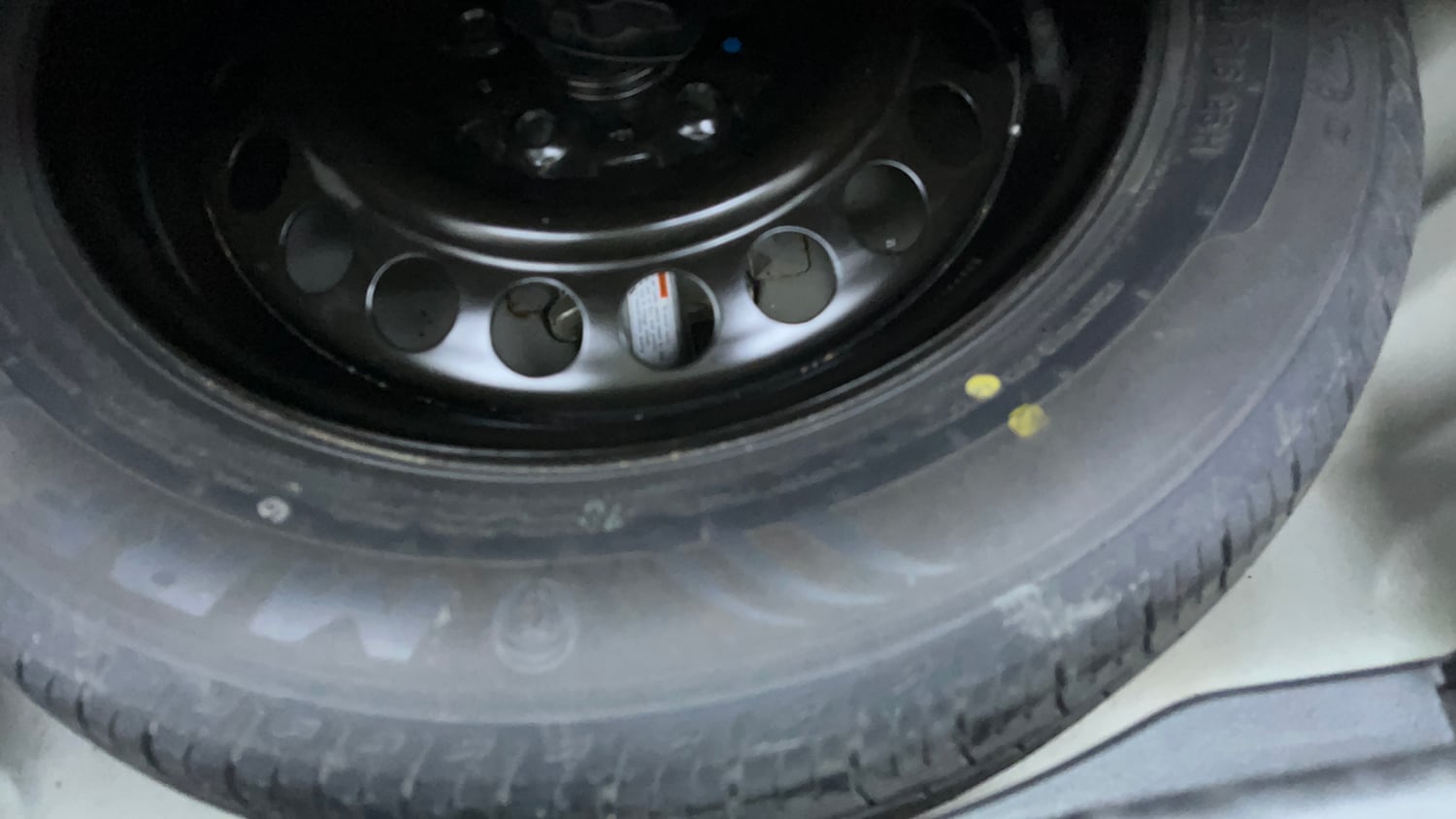 Used 2023 Maruti Suzuki Brezza ZXi Petrol Manual tyres SPARE TYRE VIEW
