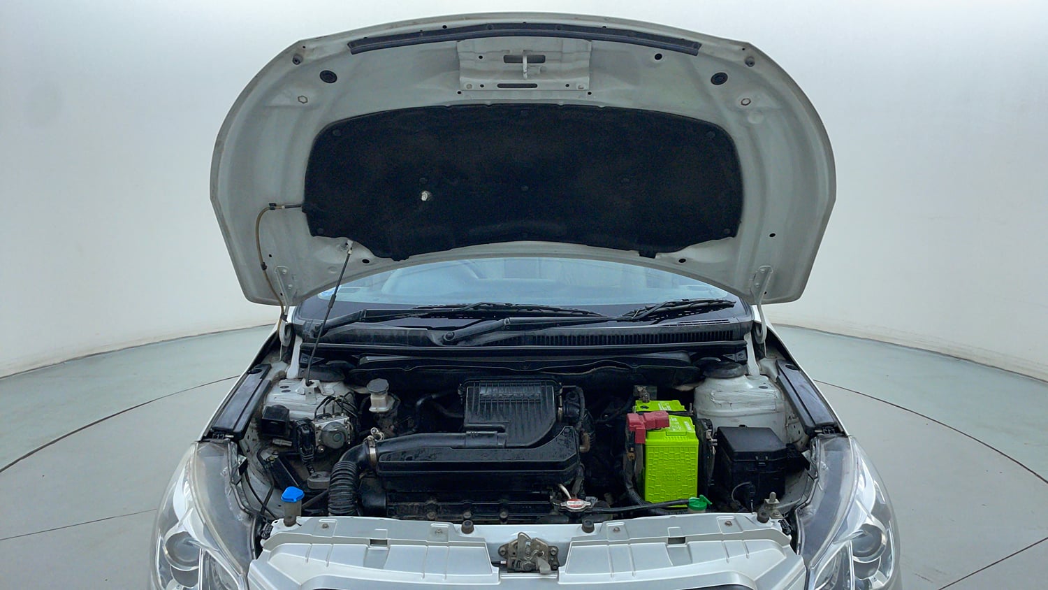 Used 2017 Maruti Suzuki Ciaz ZXi  AT Petrol Automatic engine ENGINE & BONNET OPEN FRONT VIEW