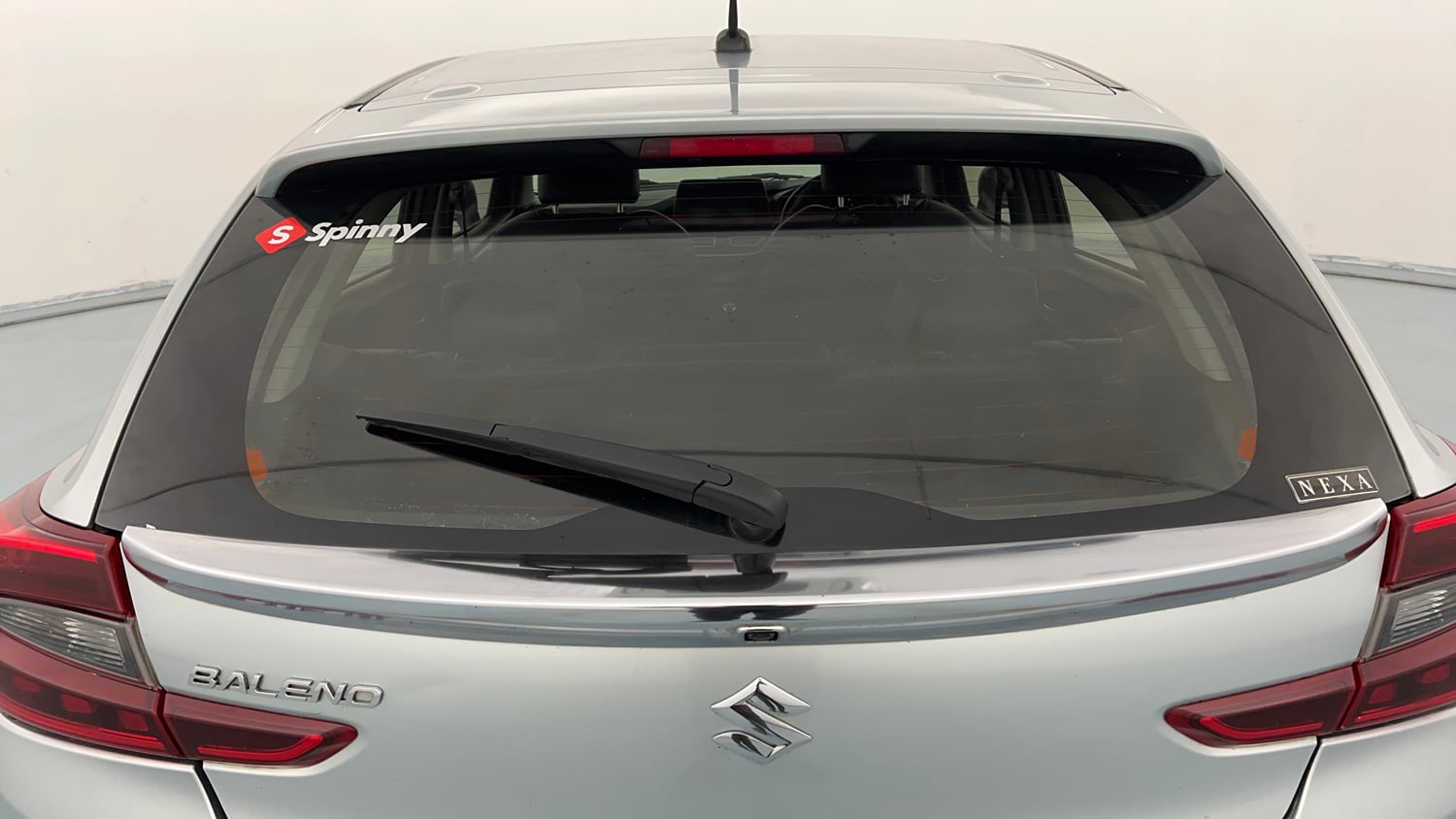 Used 2022 Maruti Suzuki Baleno Zeta MT Petrol Manual exterior BACK WINDSHIELD VIEW
