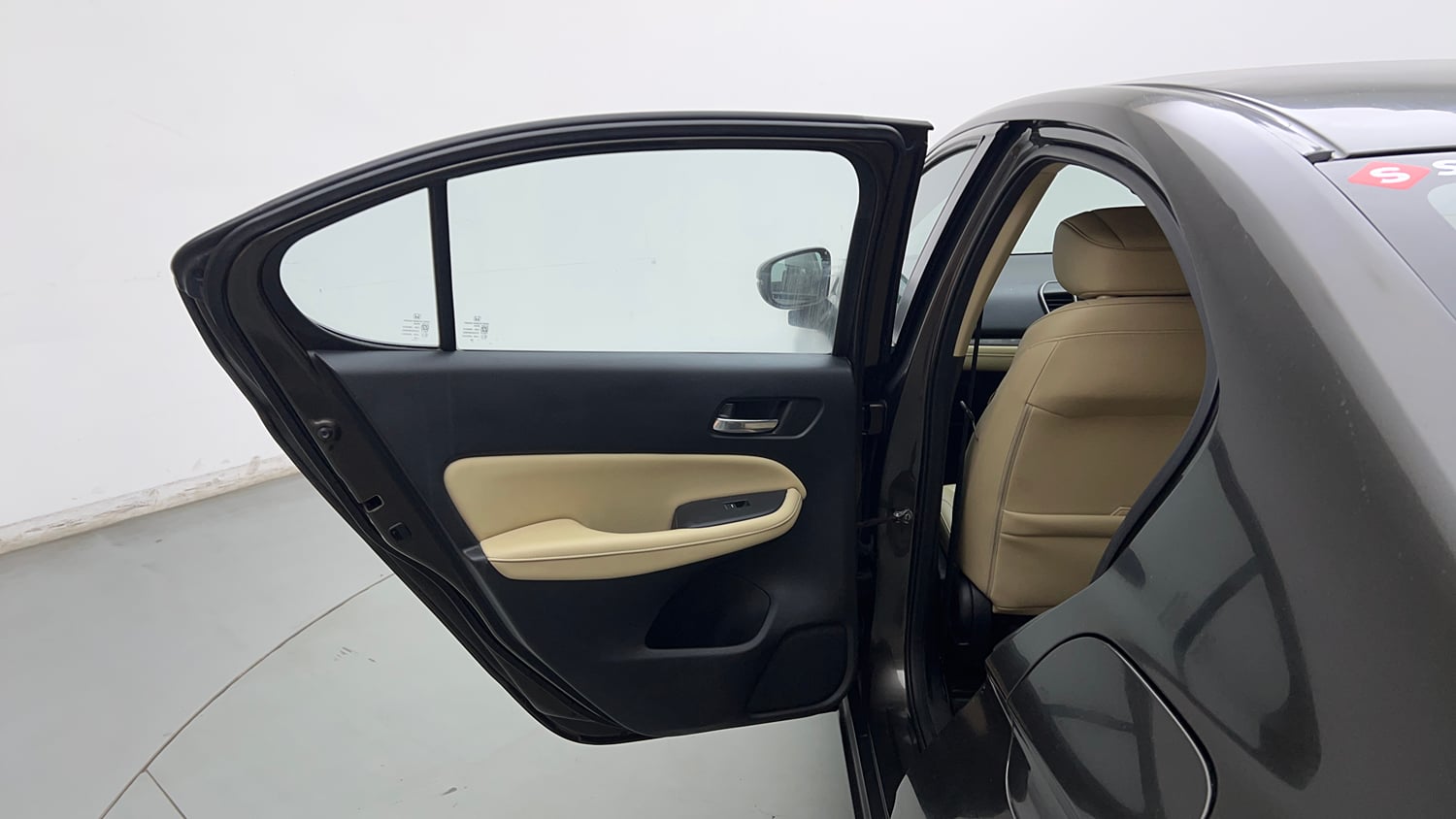 Used 2021 Honda City ZX CVT Petrol Petrol Automatic interior LEFT REAR DOOR OPEN VIEW
