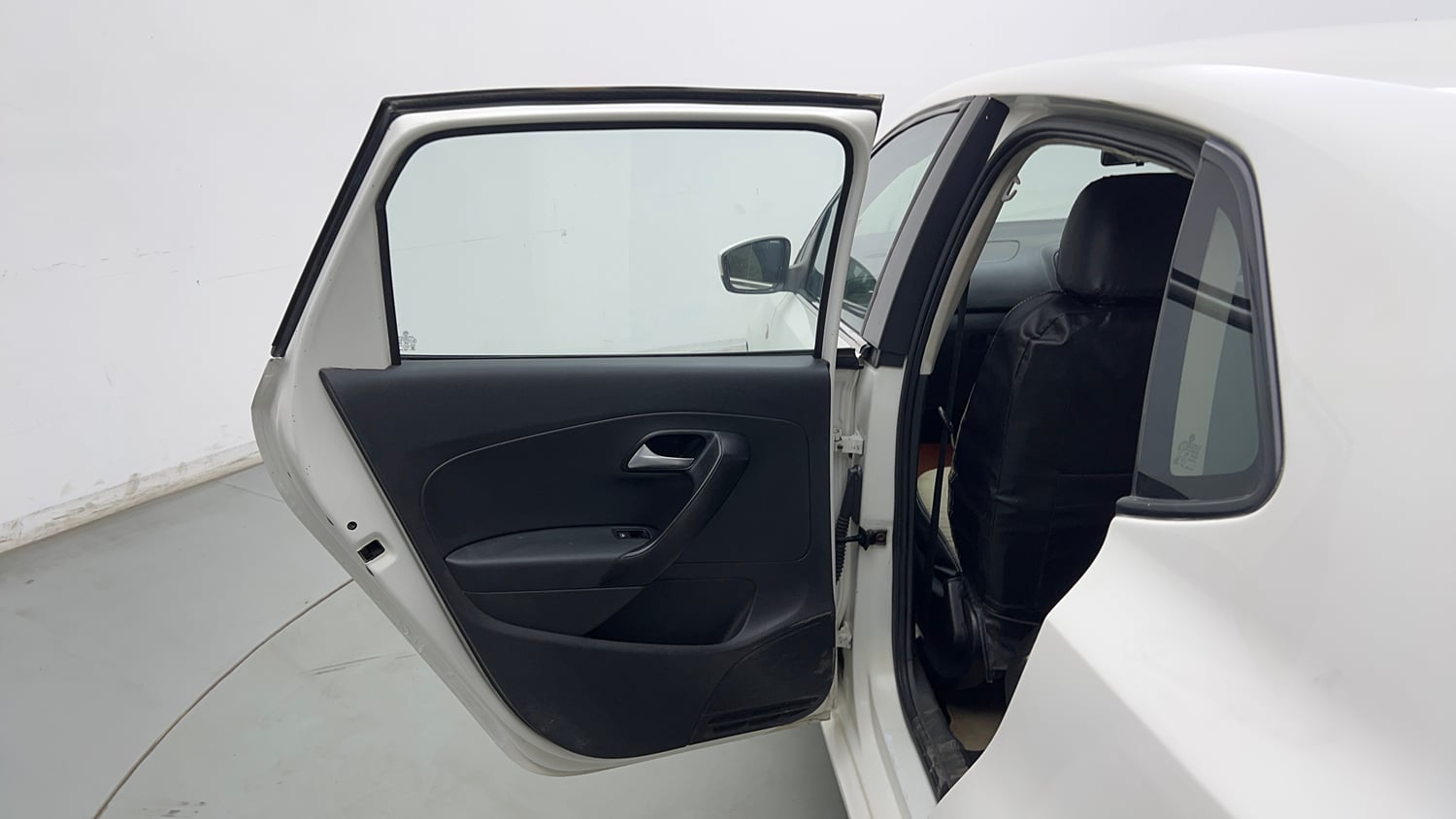 Used 2014 Volkswagen Polo Comfortline 1.2L (P) Petrol Manual interior LEFT REAR DOOR OPEN VIEW
