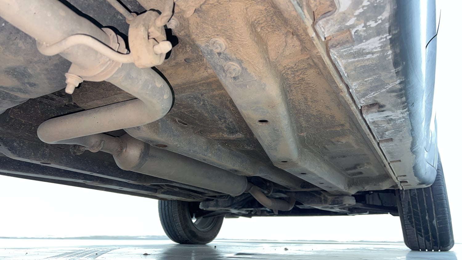 Used 2019 Tata Nexon XMA Diesel Diesel Automatic extra REAR RIGHT UNDERBODY VIEW