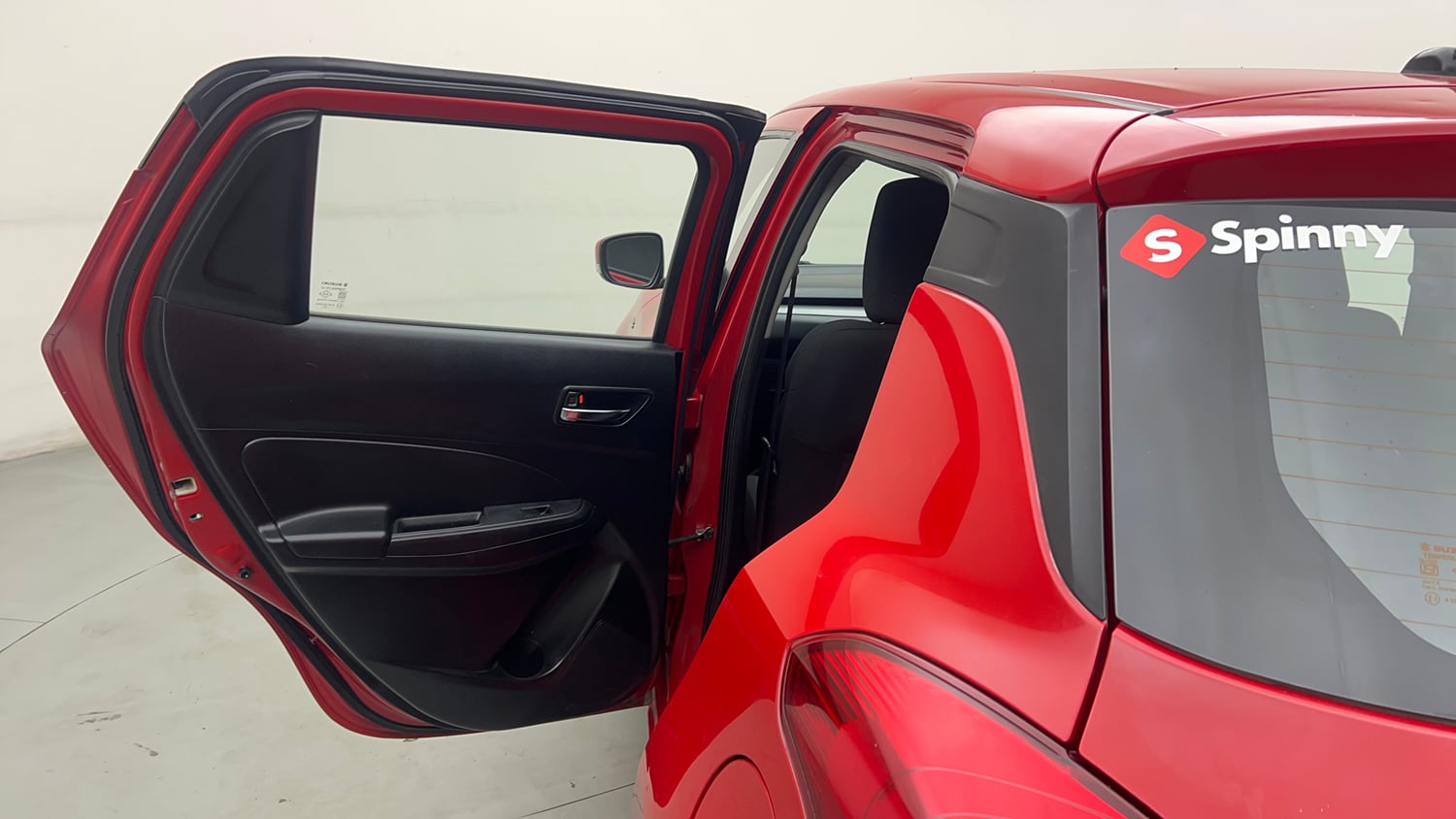 Used 2019 Maruti Suzuki Swift ZDi AMT Diesel Automatic interior LEFT REAR DOOR OPEN VIEW
