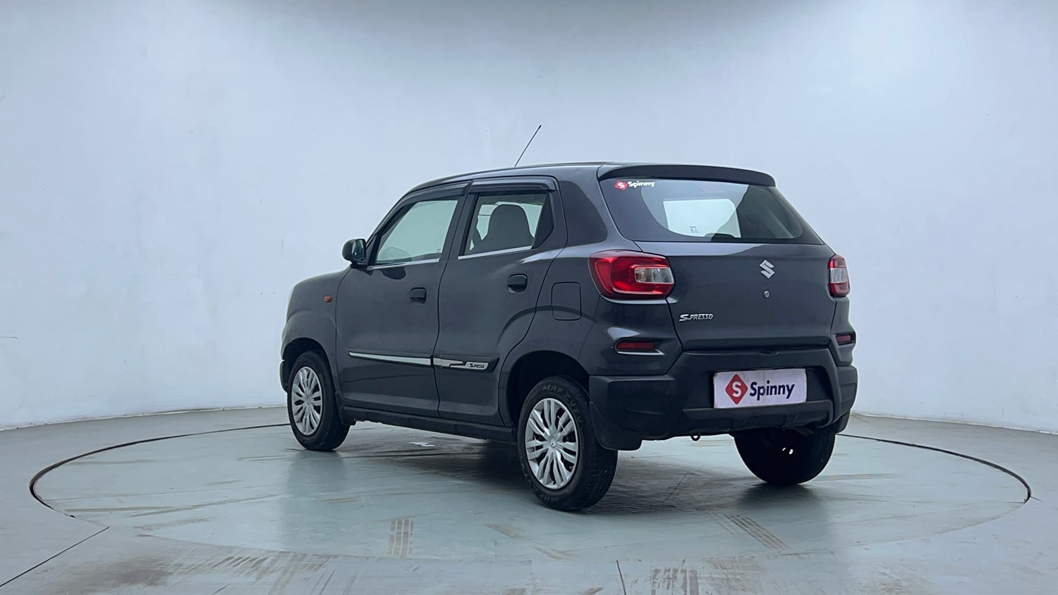 Used 2021 Maruti Suzuki S-Presso VXi AMT Petrol Automatic exterior LEFT REAR CORNER VIEW