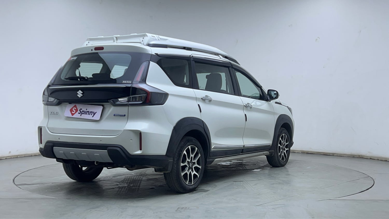 Used 2024 Maruti Suzuki XL6 Zeta MT Petrol Petrol Manual exterior RIGHT REAR CORNER VIEW