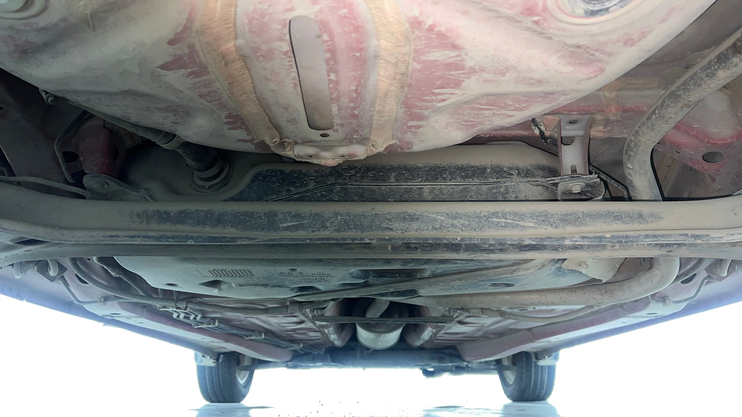 Used 2019 Maruti Suzuki Swift ZDi AMT Diesel Automatic extra REAR UNDERBODY VIEW (TAKEN FROM REAR)