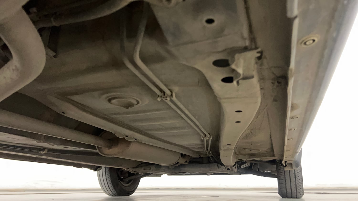 Used 2023 Maruti Suzuki Alto K10 VXi Petrol Manual extra REAR RIGHT UNDERBODY VIEW