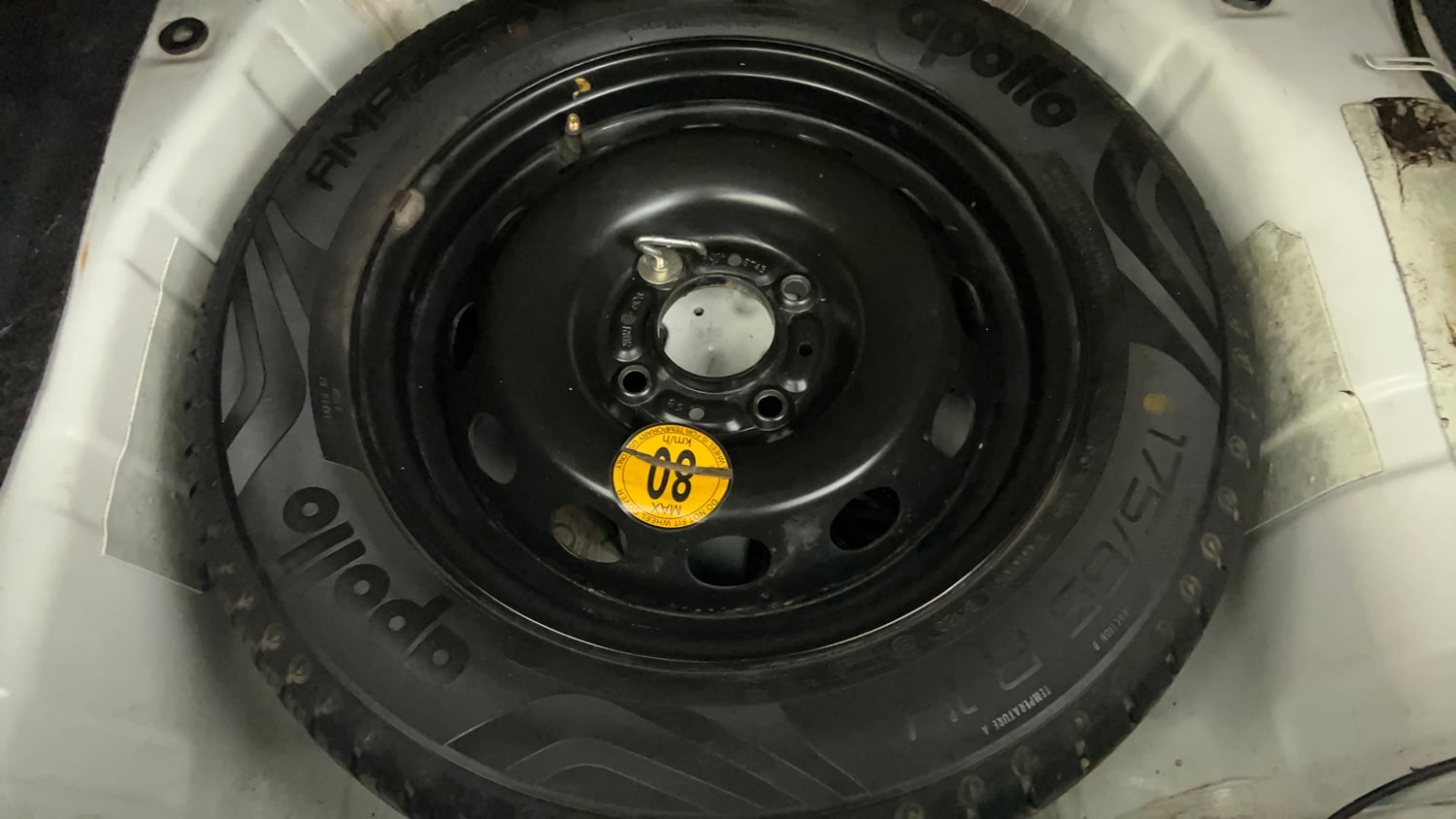 Used 2020 Tata Tiago XZ Plus Petrol Manual tyres SPARE TYRE VIEW
