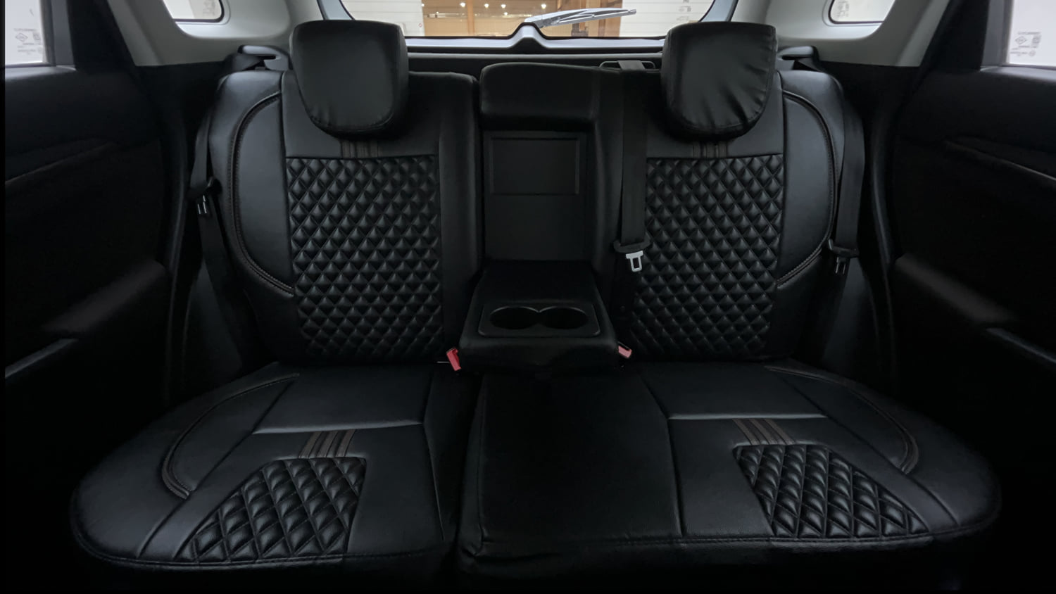 Used 2025 Maruti Suzuki Brezza ZXi AT Petrol Automatic interior REAR SEAT CONDITION VIEW