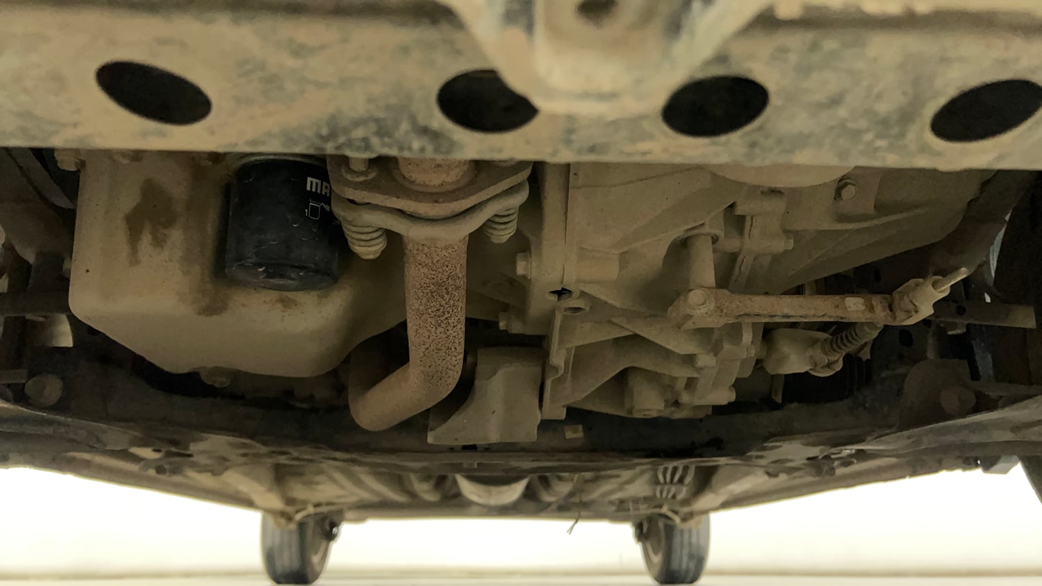 Used 2024 Maruti Suzuki Celerio ZXi Plus Petrol Manual extra FRONT LEFT UNDERBODY VIEW