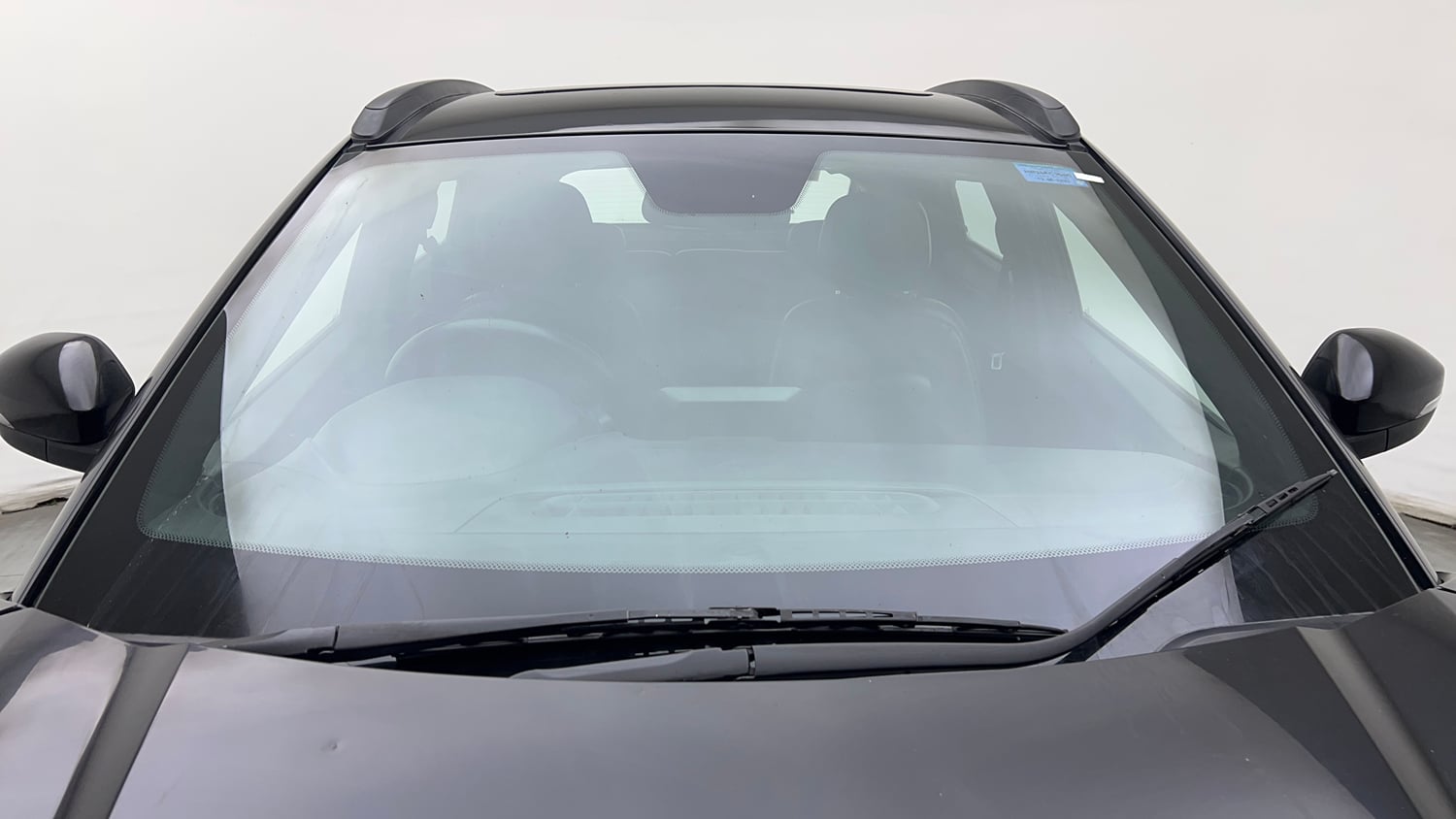 Used 2023 Tata Nexon XZ Plus (S) Dark Edition Petrol Manual exterior FRONT WINDSHIELD VIEW