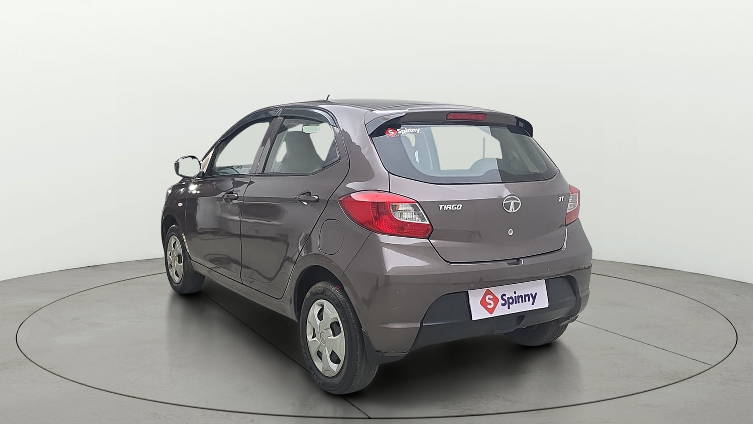 Used 2019 Tata Tiago Revotron XT Petrol Manual exterior LEFT REAR CORNER VIEW