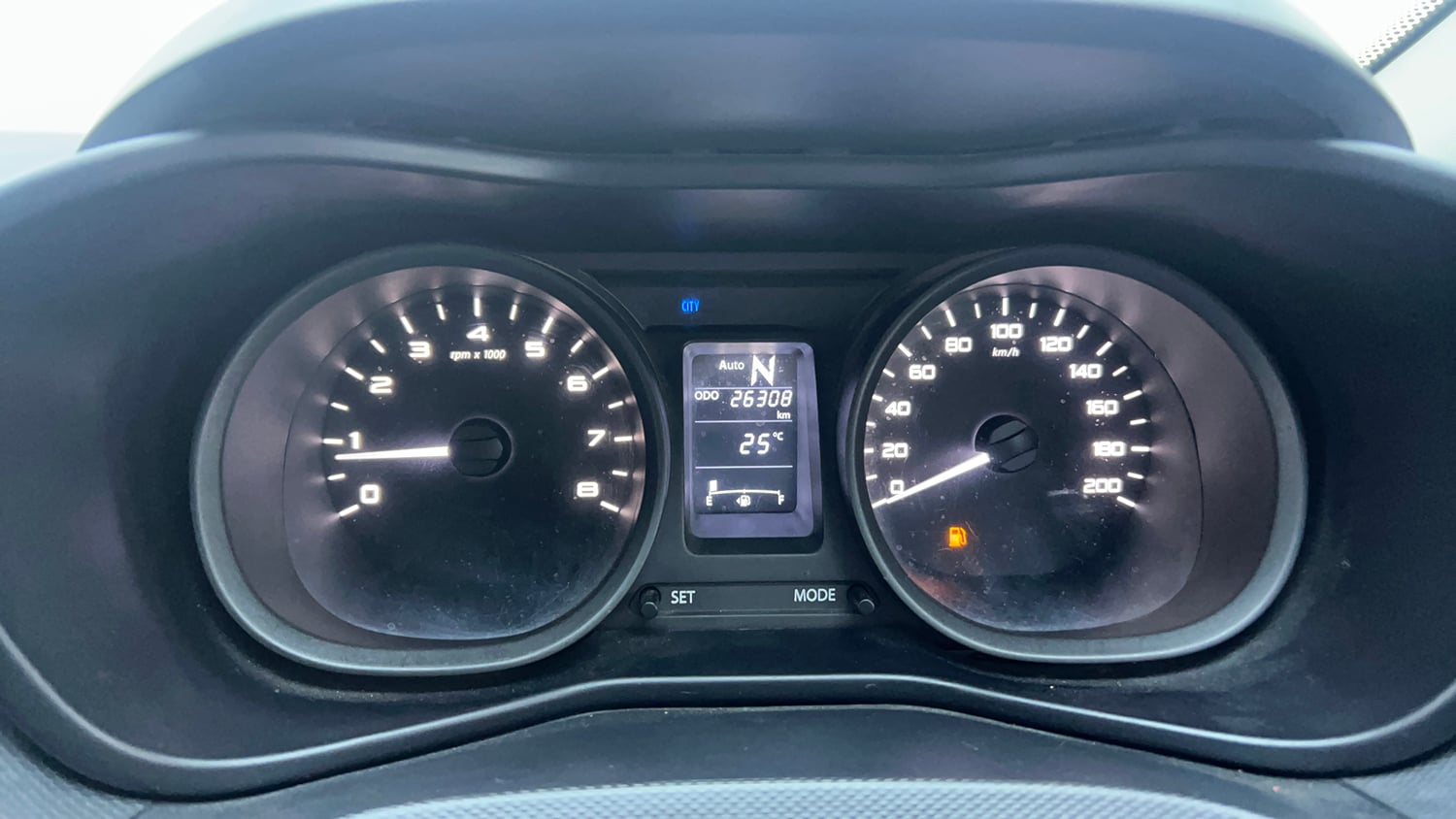 Used 2019 Tata Nexon XMA Petrol Petrol Automatic interior CLUSTERMETER VIEW