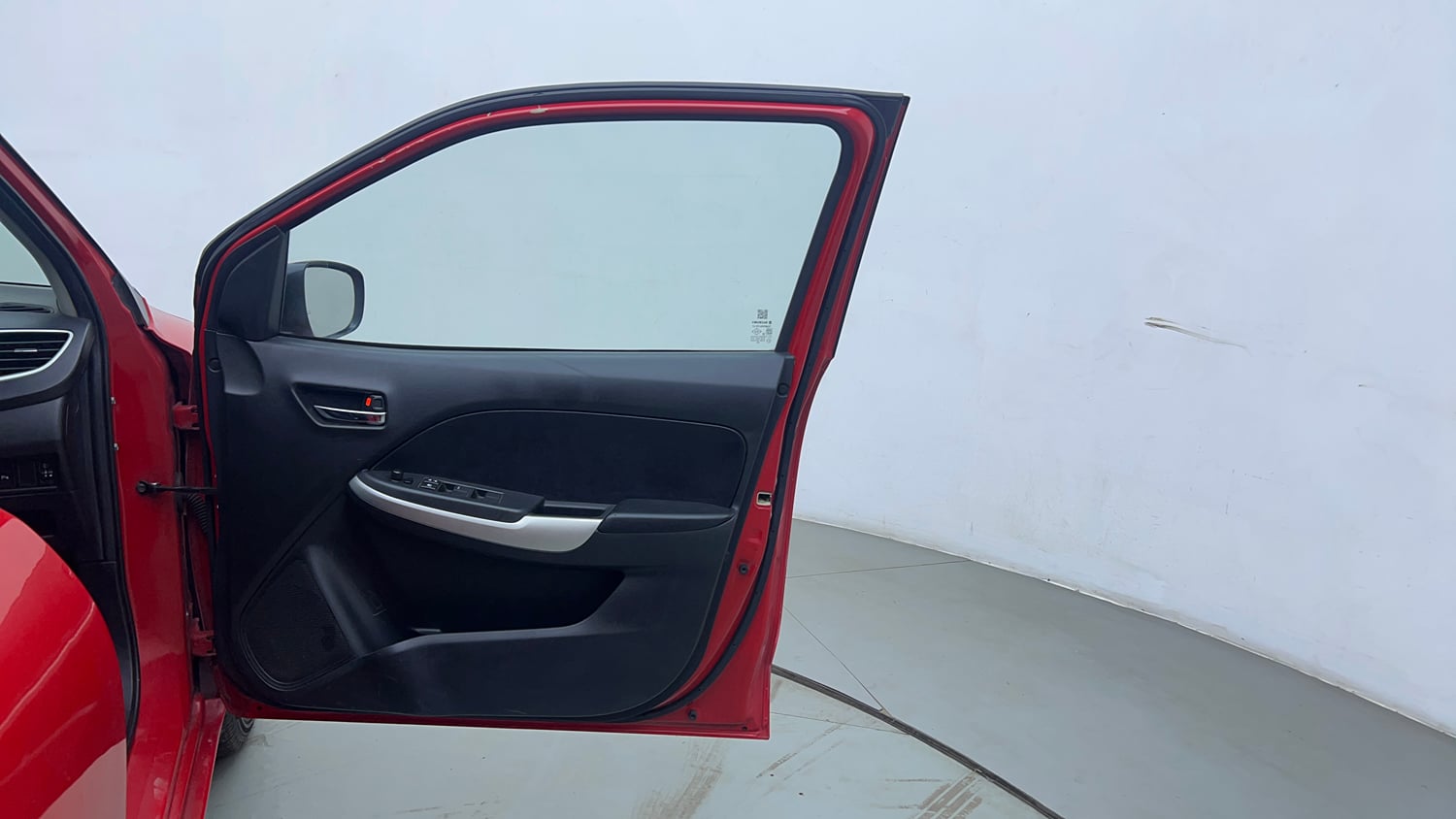 Used 2016 Maruti Suzuki Baleno Delta 1.2 AT Petrol Automatic interior RIGHT FRONT DOOR OPEN VIEW