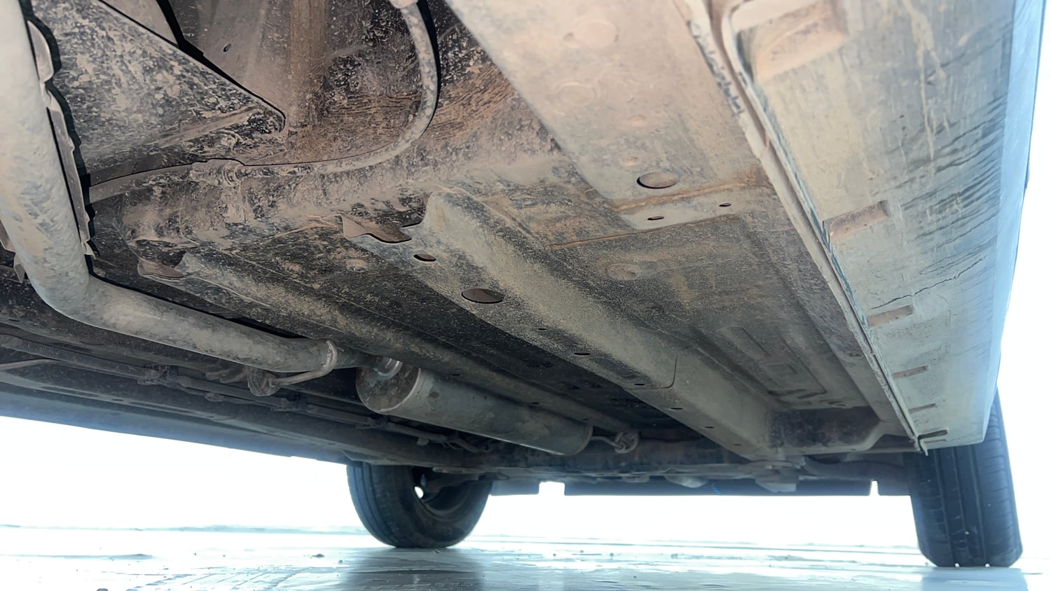 Used 2024 Tata Punch Pure MT Petrol Manual extra REAR RIGHT UNDERBODY VIEW