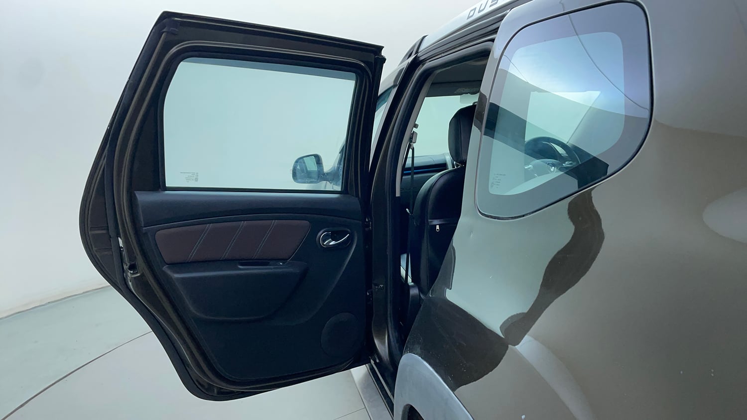 Used 2021 Renault Duster RXZ 1.5 Petrol MT Petrol Manual interior LEFT REAR DOOR OPEN VIEW