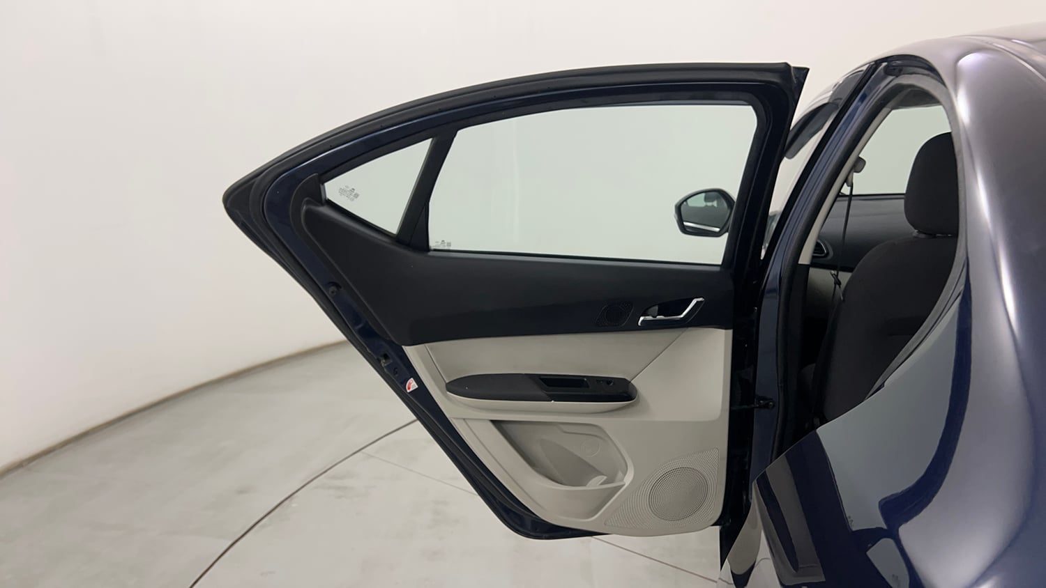 Used 2023 Tata Tigor XZ Plus CNG Cng Manual interior LEFT REAR DOOR OPEN VIEW