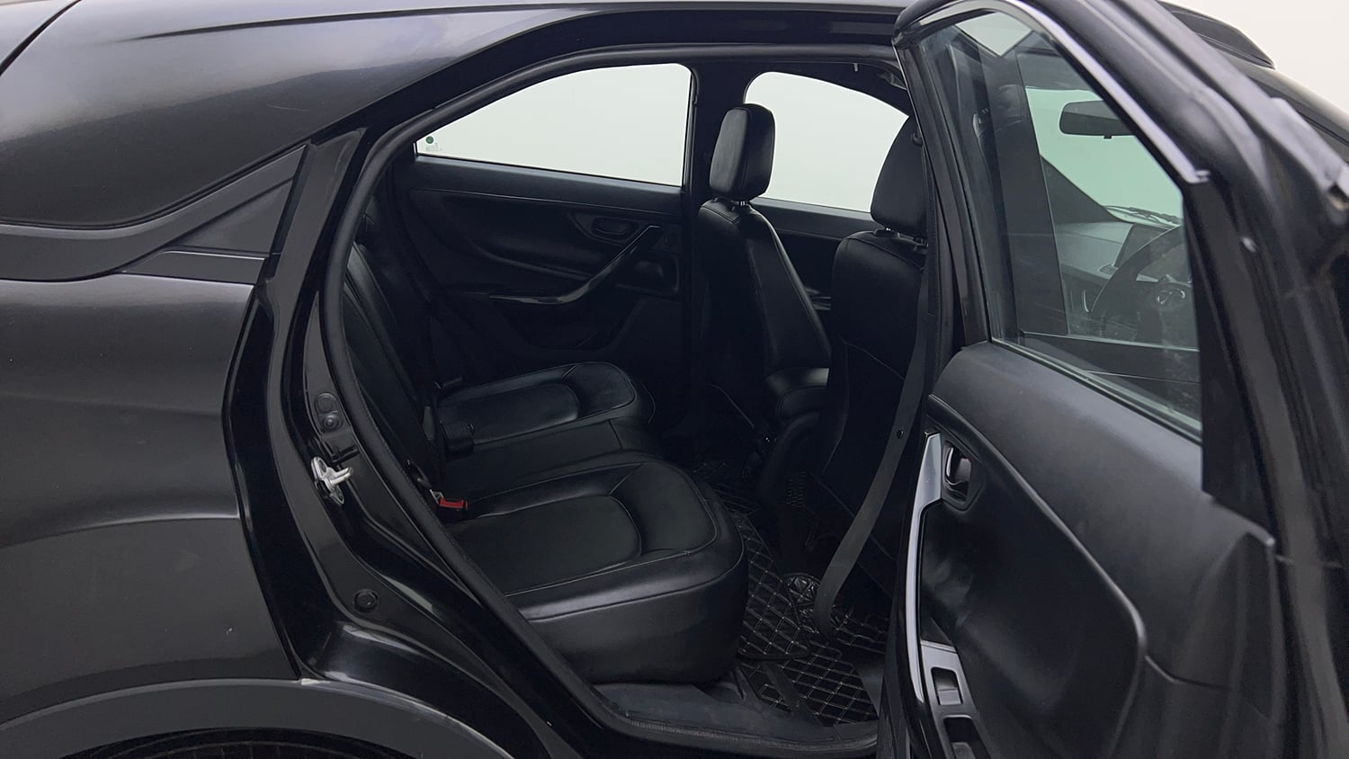 Used 2023 Tata Nexon XZ Plus (S) Dark Edition Petrol Manual interior RIGHT SIDE REAR DOOR CABIN VIEW