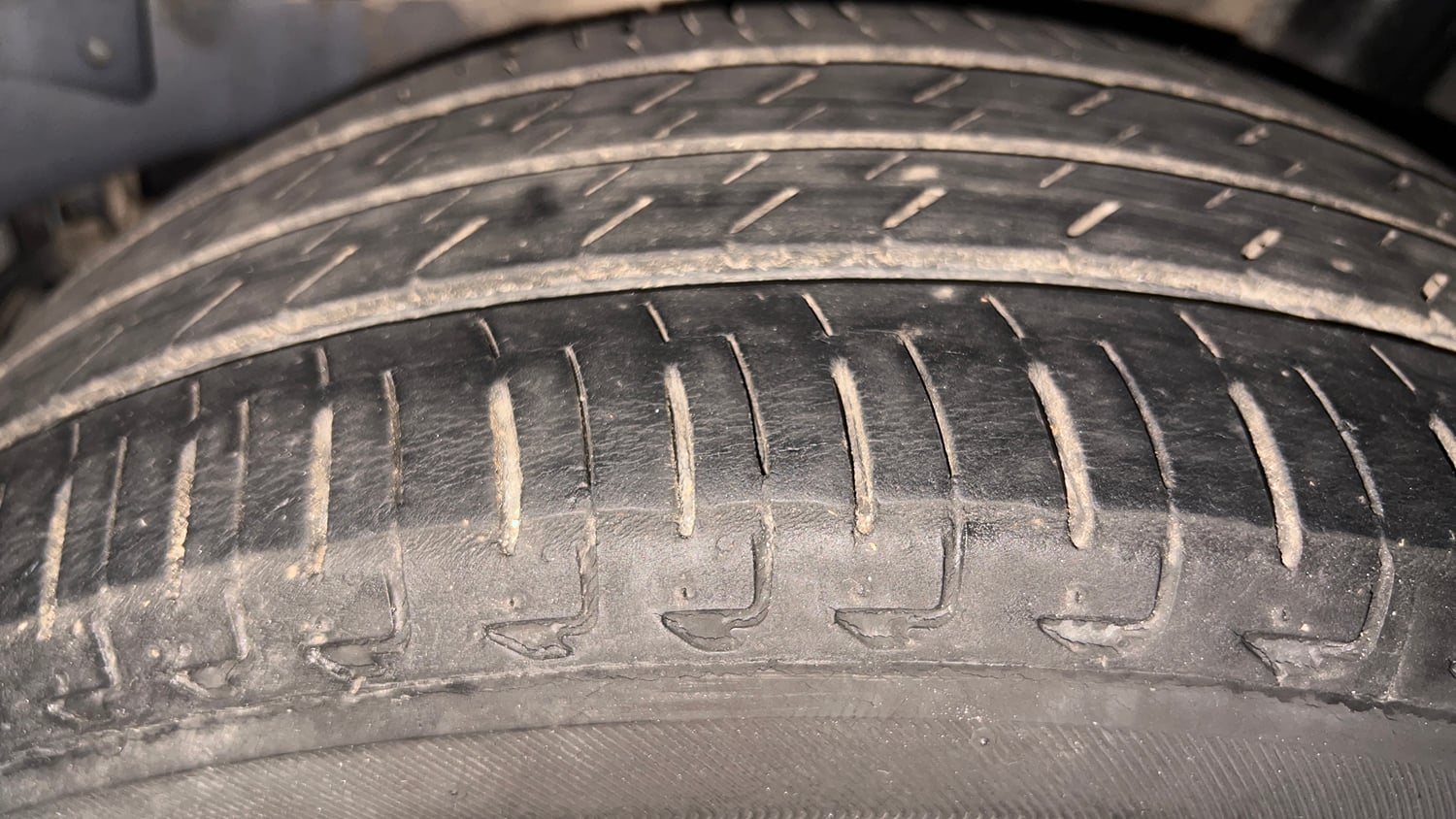 Used 2021 Honda City ZX CVT Petrol Petrol Automatic tyres LEFT REAR TYRE TREAD VIEW