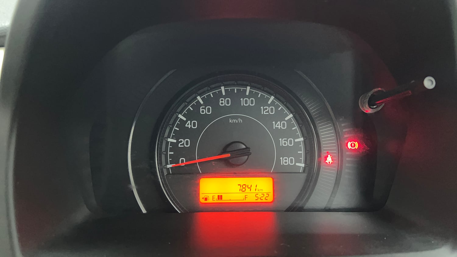 Used 2019 Maruti Suzuki Wagon R LXi 1.0 Petrol Manual interior CLUSTERMETER VIEW