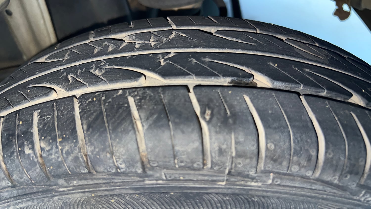 Used 2019 Maruti Suzuki Alto 800 VXi Petrol Manual tyres LEFT REAR TYRE TREAD VIEW